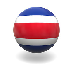 Image showing Costa Rica flag