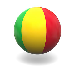 Image showing Malian flag