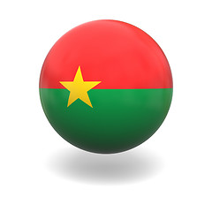 Image showing Burkina Faso flag