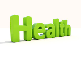 Image showing 3d word health 