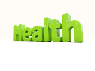 Image showing 3d word health 