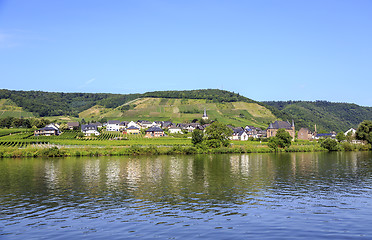 Image showing Beilstein at Mosel River,Germany 