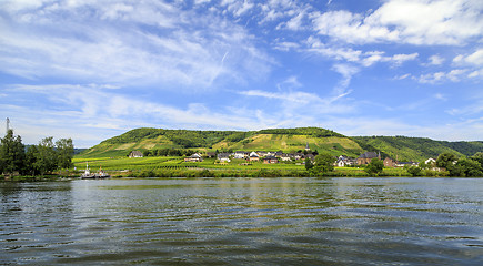 Image showing Beilstein at Mosel River,Germany 