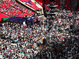 Image showing Concert Crowd