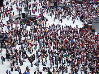 Image showing Concert Crowd