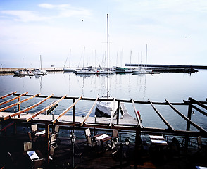 Image showing Sailing boats