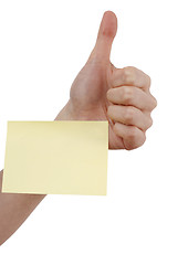 Image showing One Post it