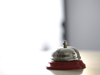 Image showing Close up photo of a bell 