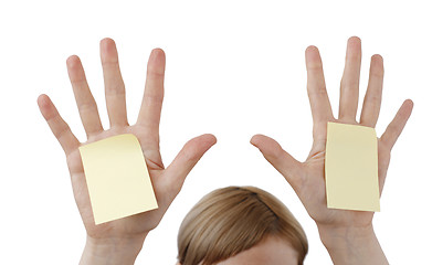 Image showing One Post it