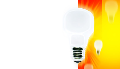 Image showing White bulb