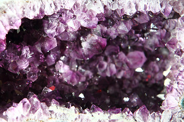 Image showing amethyst background