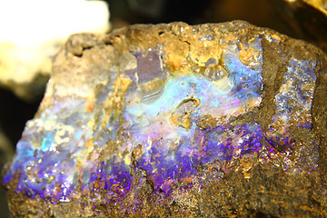 Image showing mineral opal background