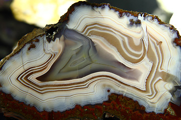 Image showing detail of mineral agate background