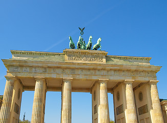 Image showing Brandenburger Tor, Berlin