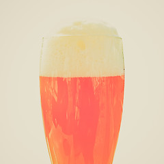 Image showing Retro look Beer