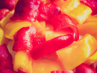 Image showing Retro look Peppers