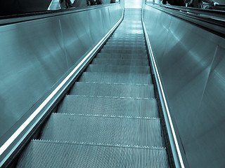 Image showing Escalator