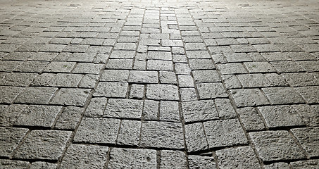 Image showing ancient stone pavement