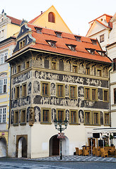 Image showing House At a minute. Prague. Czech Republic.