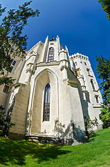 Image showing fragment of Hluboka nad Vltavou castle