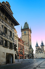 Image showing Prague's market square, Czech Republic.