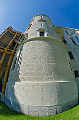 Image showing tower of Hluboka nad Vltavou castle