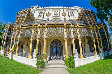 Image showing veranda of Hluboka nad Vltavou castle