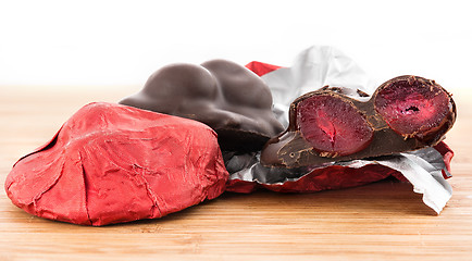 Image showing cherry chocolate