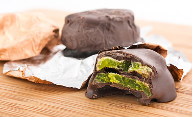 Image showing kiwi chocolate