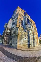 Image showing Prague Town Hall (Rathaus) in Czech