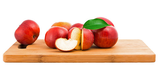 Image showing Red fresh apples