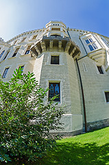 Image showing tower of Hluboka nad Vltavou castle