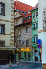 Image showing streets of the old city in the early morning