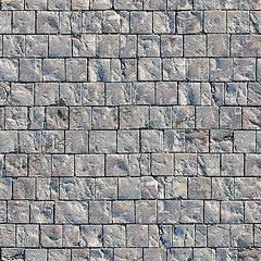 Image showing Seamless texture of stone floor