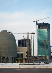 Image showing Urban district. Astana, capital of Kazakhstan Republic.