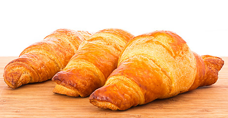 Image showing Fresh Croissants.