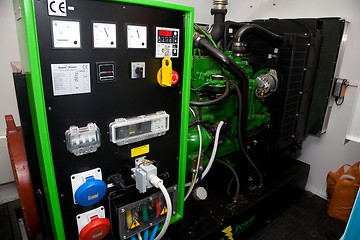 Image showing Diesel generator