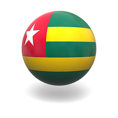 Image showing Togo flag