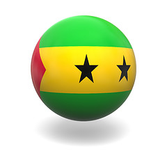 Image showing Sao Tome flag