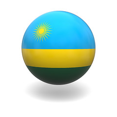 Image showing Rwanda flag