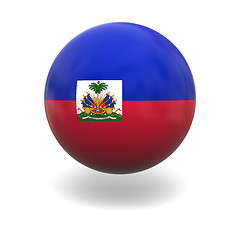 Image showing Haiti flag