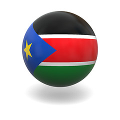 Image showing South Sudan flag