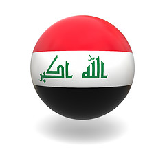 Image showing Iraq flag