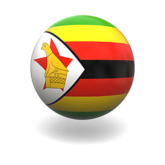 Image showing Zimbabwe flag