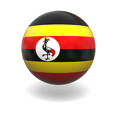 Image showing Uganda flag