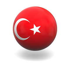 Image showing Turkish flag