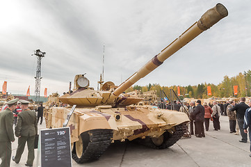 Image showing Modernized tank T-90s. Russia