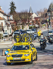 Image showing Mavic Yellow Car