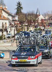 Image showing Paris Nice 2013 Cycling: Stage 1 in Nemours, France