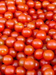 Image showing Baby tomatoes